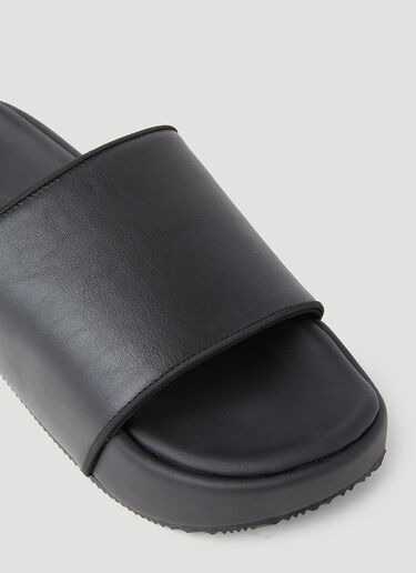 Y-3 Flatform Slides Black yyy0352050