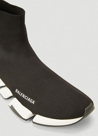 Balenciaga Speed 2.0 Recycled-Knit Sneakers Black bal0143032