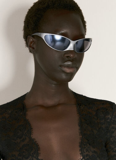 Balenciaga 4G Cat Sunglasses Grey bcs0356002