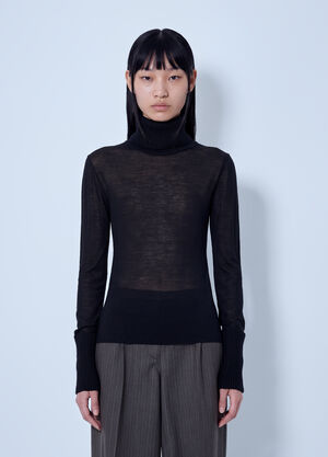 Our Legacy Inverse Turtleneck Black our0265021