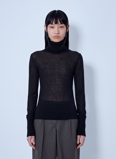 LN-CC® - Our Legacy: Inverse Turtleneck - Black Our Legacy Inverse Turtleneck Black our0265021