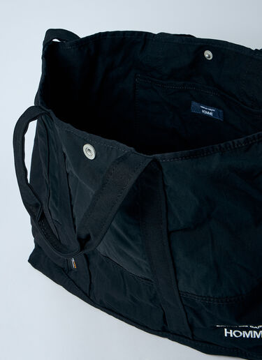 Comme des Garçons Homme Logo Print Tote Bag Black cdh0160010