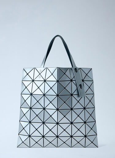 LN-CC® - Bao Bao Issey Miyake: Lucent Basics Tote Bag - Silver Bao Bao Issey Miyake Lucent Basics Tote Bag Silver bao0366017