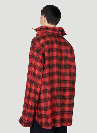 Balenciaga Trompe L'Oeil Shirt Red bal0151020