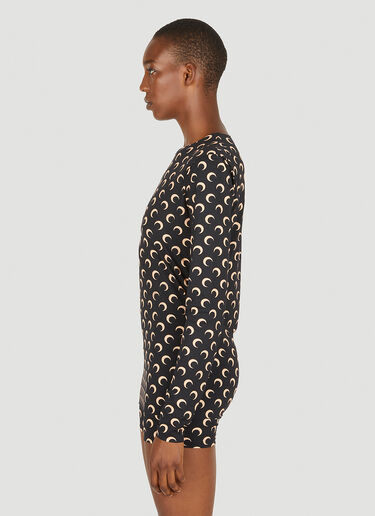 All Over Moon Long Sleeve Top Marine Serre All Over Moon Long Sleeve Top Black mrs0252021