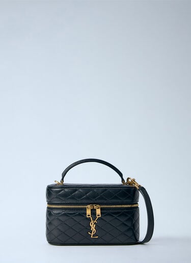 Saint Laurent Gaby Vanity Shoulder Bag Black sla0255094