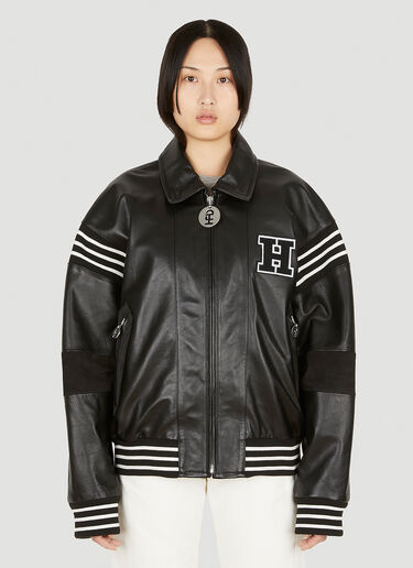 Honey Fucking Dijon x Keith Haring Bomber Jacket Black hdj0348005