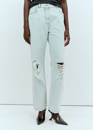 GANNI Burty Jeans White gan0256002