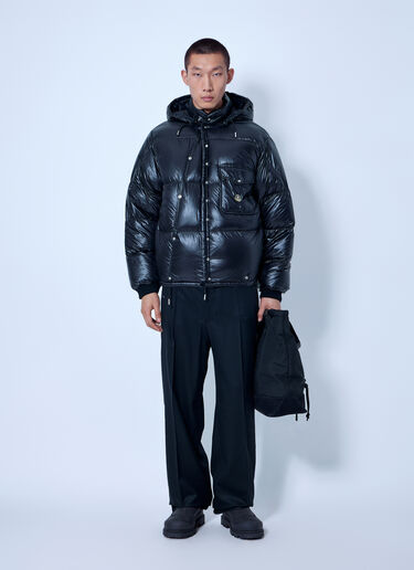 LN-CC® - Moncler RE/ICONS: Karakorum Hooded Short Down Jacket - Black Moncler RE/ICONS Karakorum Hooded Short Down Jacket Black mon0166063