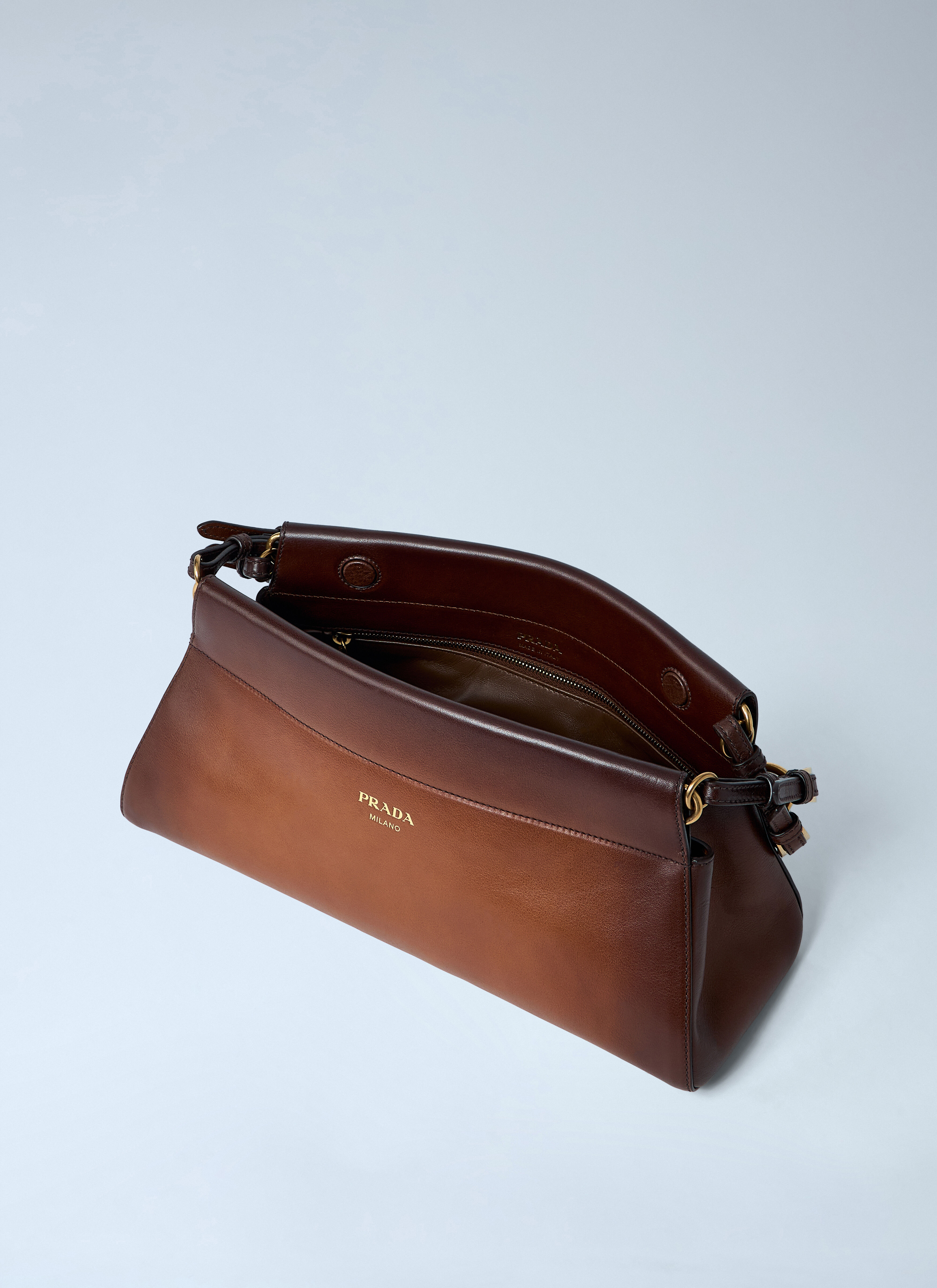 Prada Women's' Medium Enchaîné Shoulder Bag in Brown | LN-CC®