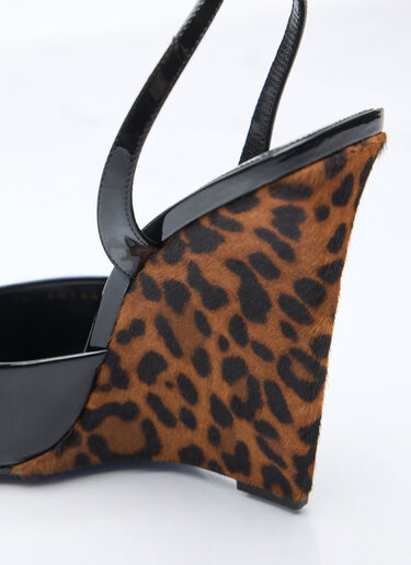Saint Laurent Le Scandale Wedges Black sla0258009