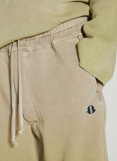 Berlin Drawstring Track Pants Moncler + Rick Owens Berlin Drawstring Track Pants Beige mcs0355013