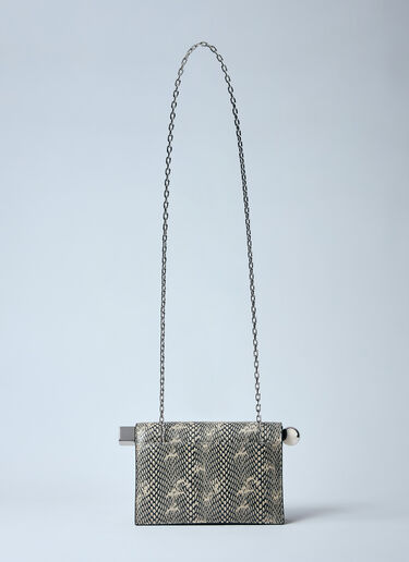 Jacquemus La Piccola Pochette Rond Carré Clutch Beige jac0260029