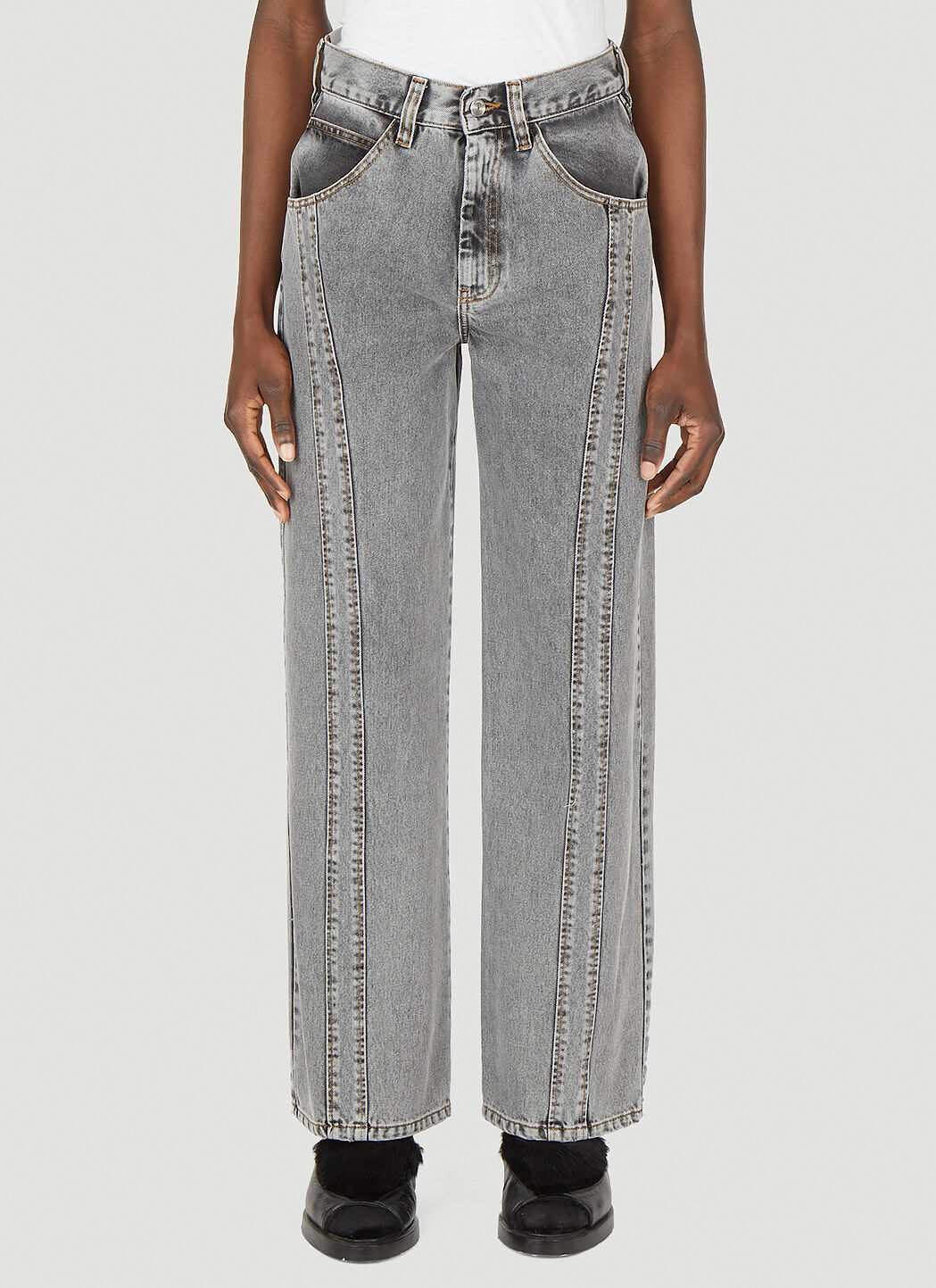 Namacheko Ashack Jeans in Grey | LN-CC®