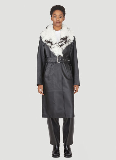 You Me Trench Coat Common Leisure You Me Trench Coat Black cml0248007