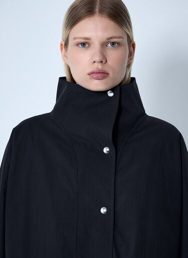 TOTEME Summer Parachute Jacket Black tot0261063