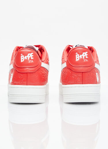 A BATHING APE® BAPE STA #3 Sneakers Red aba0154031