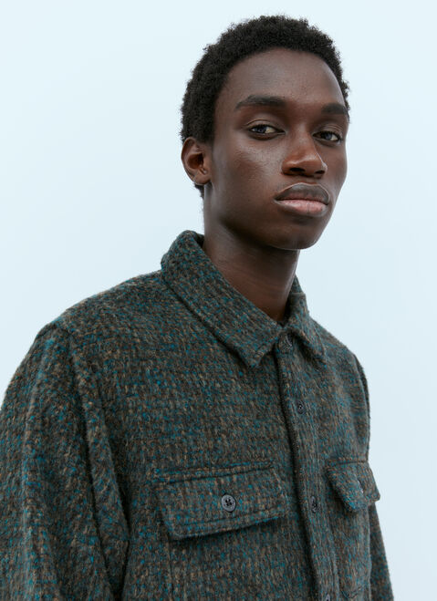 Stüssy Speckled Overshirt Black sts0152029