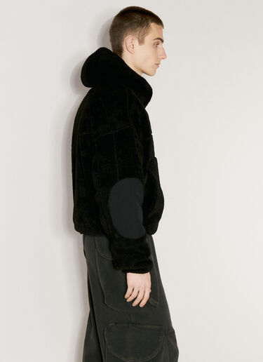 Entire Studios Fluffy Fleece V2 Hooded Sweatshirt Black ent0156008