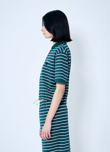 Prada 条纹 Polo 衫 绿色 pra0260017
