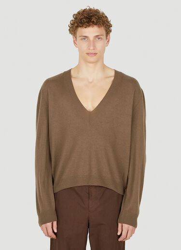 Joel Sweater META CAMPANIA COLLECTIVE Joel Sweater Brown mtc0150012