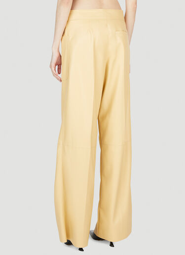 Stella McCartney Altermat Wide Leg Pants Yellow stm0253001