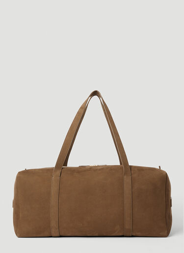 The Row Gio Duffle Bag Brown row0251025