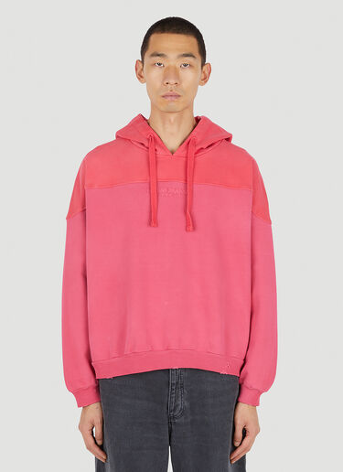 Guess USA Two Tone Hooded Sweatshirt Pink gue0150019
