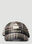 Isabel Marant Tyronh Check Baseball Cap Brown isb0149006