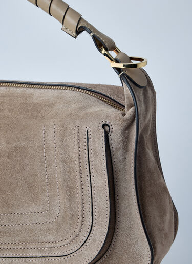 Chloé Marcie Shoulder Bag Beige chl0263083