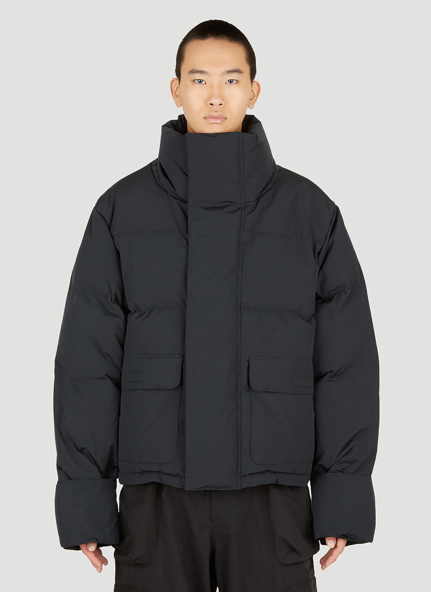 Entire Studios Pfd V2 Puffer Jacket Male Black | ModeSens