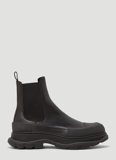 Alexander McQueen Tread Slick Chelsea Boots Black amq0143016