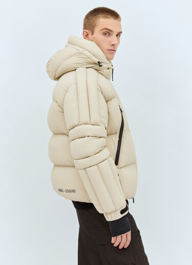 Moncler Grenoble Cherferie Short Down Jacket Cream mog0158001