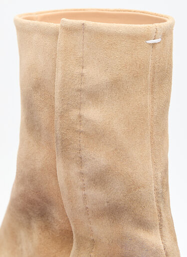 Maison Margiela Tabi Ankle Boots Beige mla0155021