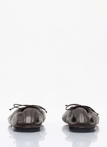 The Row Awar Ballerina Flats Brown row0258025