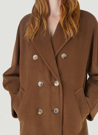 Max Mara Madame Coat Brown max0245003