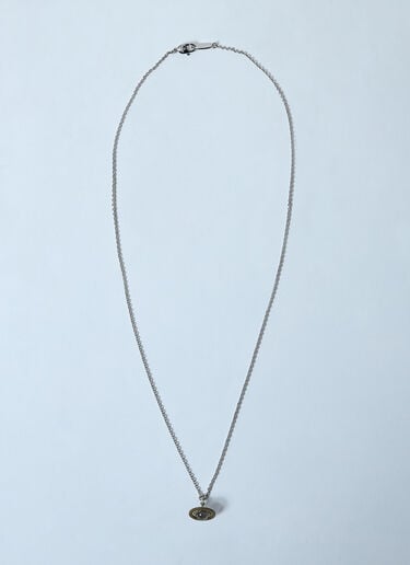 Vivienne Westwood Petite Original Orb Necklace Silver vvw0160028