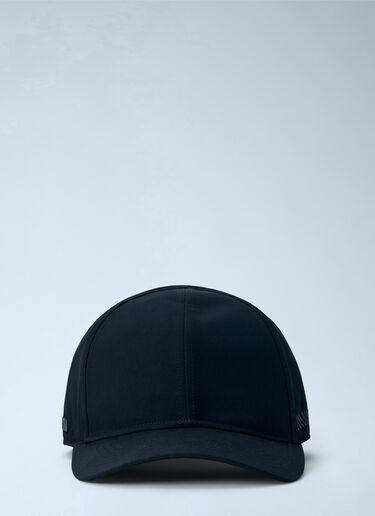 LN-CC® - Massimo Osti Studio: Structured Panelled Cap - Black Massimo Osti Studio Structured Panelled Cap Black mao0166001