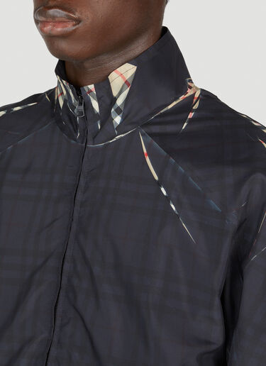 Sliced Check Jacket Burberry Sliced Check Jacket Beige bur0153020