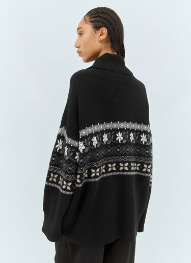 Skall Studio Leonora T-Neck Sweater Black ska0258011