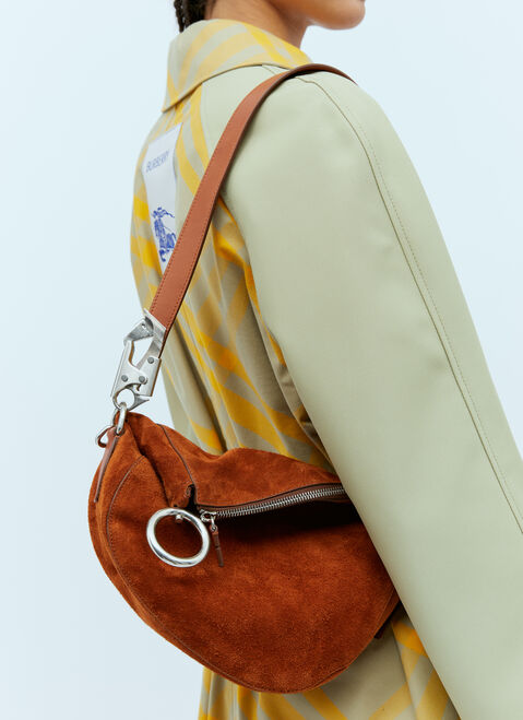 Burberry 스웨이드 나이트 숄더백 옐로우 bur0254015