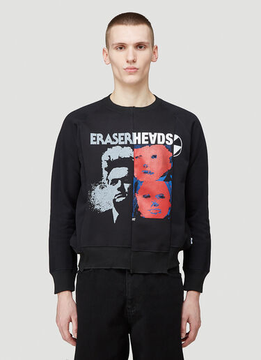 The Salvages Reconstructed Eraserheads Sweatshirt Black slv0144006
