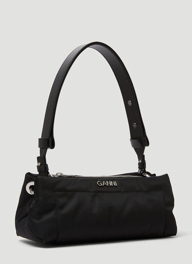Pillow Baguette Mini Shoulder Bag GANNI Pillow Baguette Mini Shoulder Bag Black gan0249034