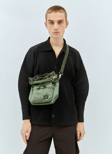 Porter-Yoshida & Co Small Balloonsac Crossbody Bag Green por0358007