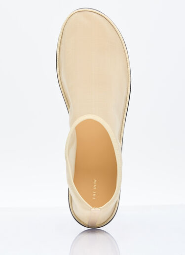 The Row Sock Ballerina Flats Beige row0256036