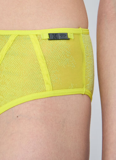 SAVAGE X DIESEL Mesh-High-Waist-Brief Green dsf0258014
