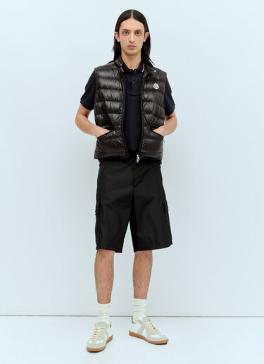 Moncler Gui Sleeveless Down Jacket Black mon0147018