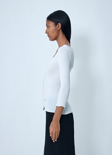 Cotton Cardigan Chloé Cotton Cardigan White chl0262003