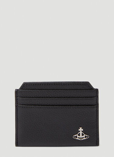 Vivienne Westwood Orb  铭牌卡包 黑色 vvw0152032