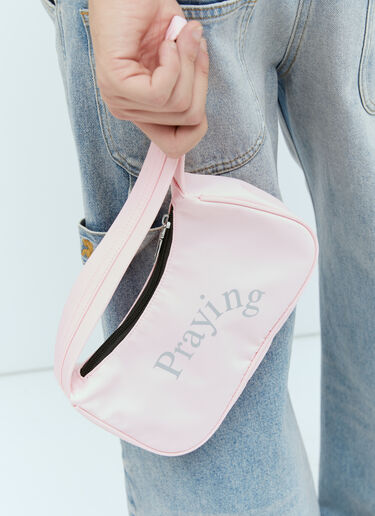 Praying Victim Shoulder Bag Pink pry0354023